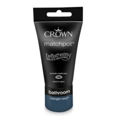CROWN EASYCLEAN BATHROOM MIDNIGHT NAVY SHEEN 40ML